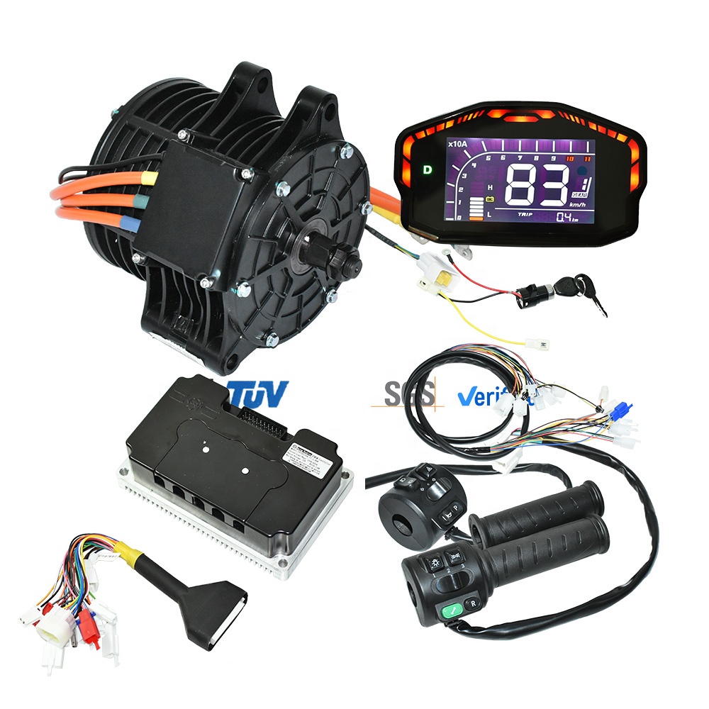 Mid Drive Motor Kit 72V 3000W - Мотор PMSM с внутренним ротором, центральный