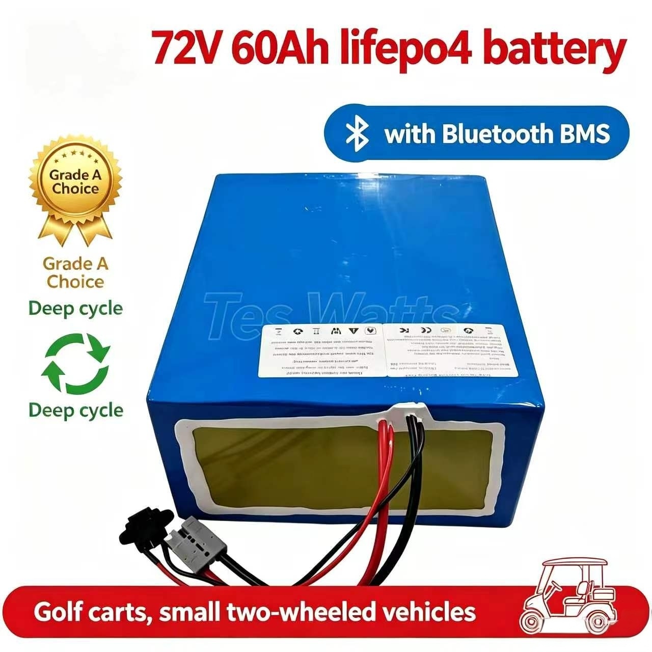 Литиевый аккумуляторный блок 7 – обзор и цена 72V 60Ah Lifepo4 Battery Pack