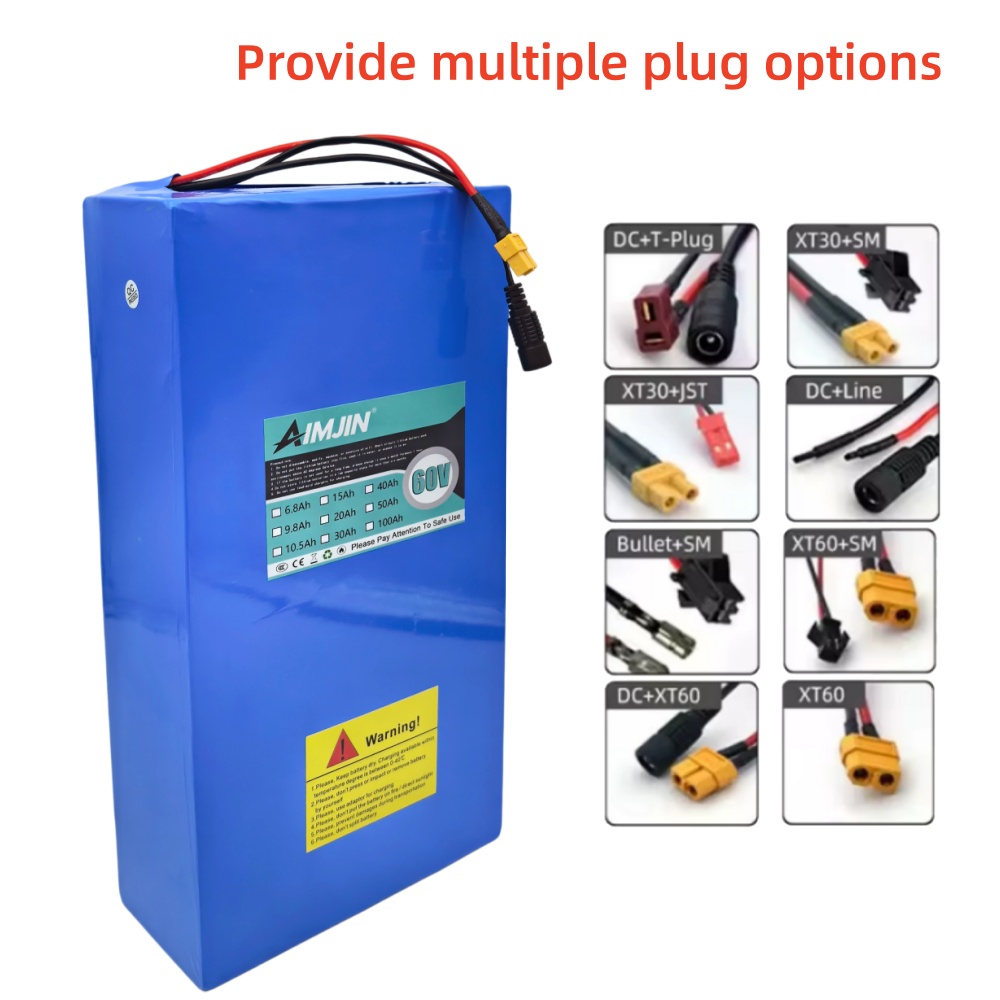 16S8P 1000W-3000W 60V 30Ah Выс – обзор и цена 60V 30Ah Electric Scooter Battery